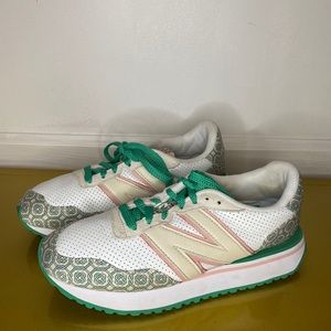 New Balance 237 Pink and Green Men Shoe